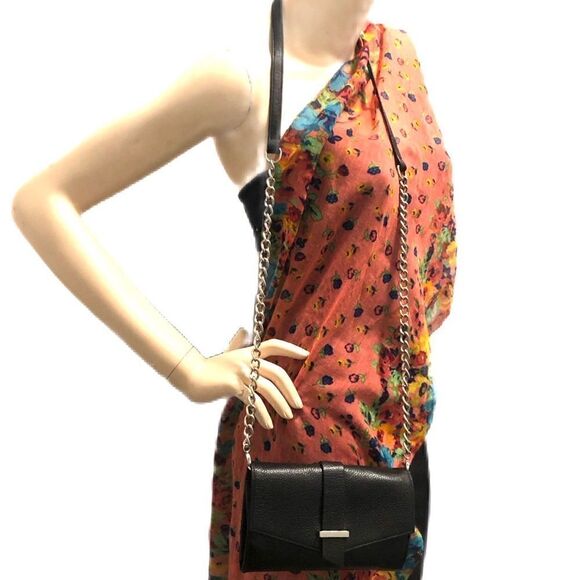 Halogen leather crossbody wallet clutch - Picture 3 of 7